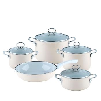Riess Geschirr-Set 5-tlg., Nouvelle Avorio Extra Stark